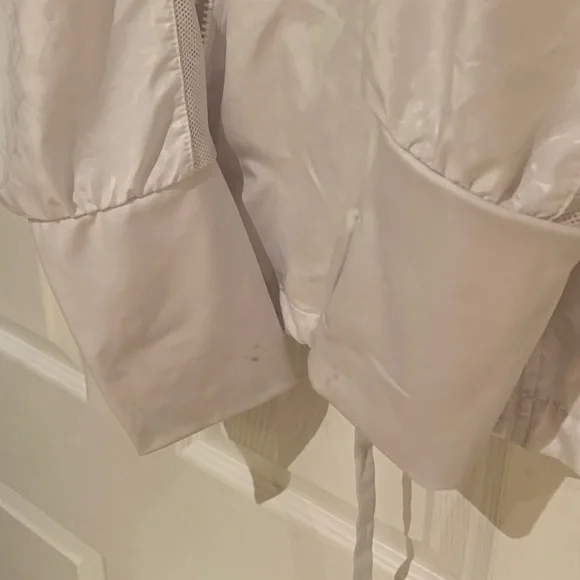 Zyia White Bomber Jacket Size XL and a lg - Picture 6 of 7